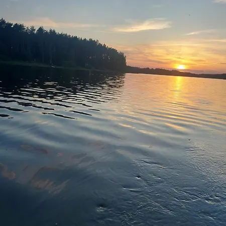 Kaszubskie Laki -domek Z Balia Semesterbostad